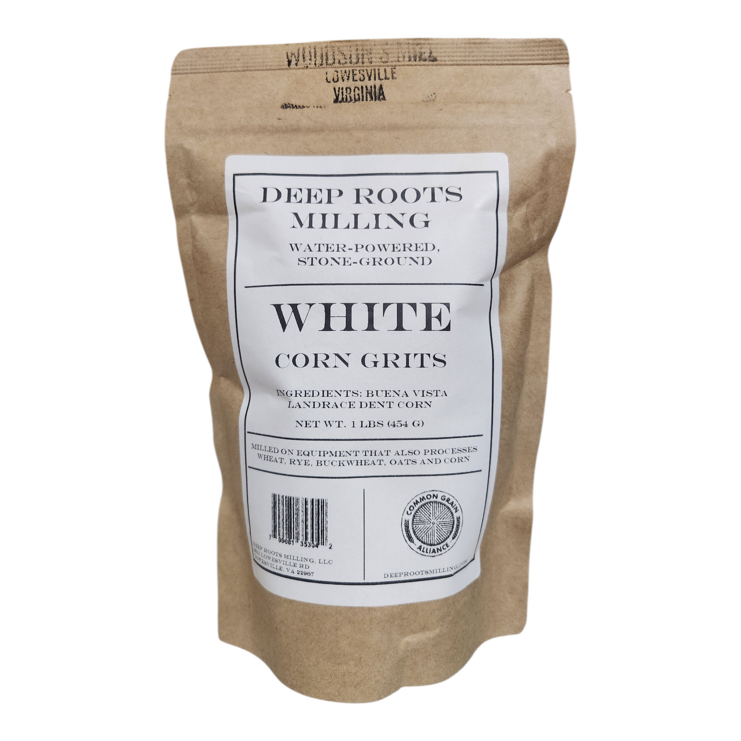 WHITE CORN GRITS
