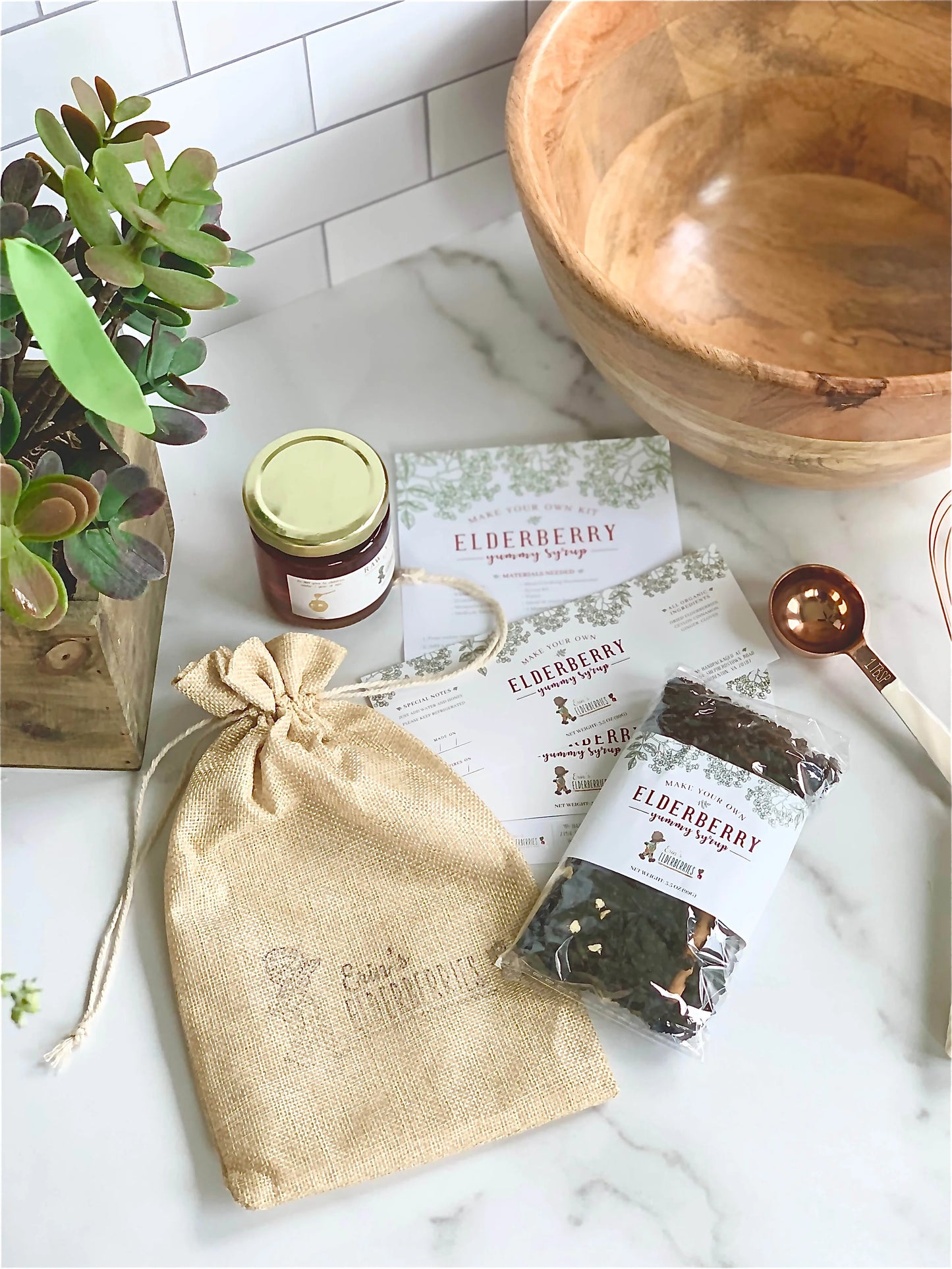 ELDERBERRY SYRUP KIT