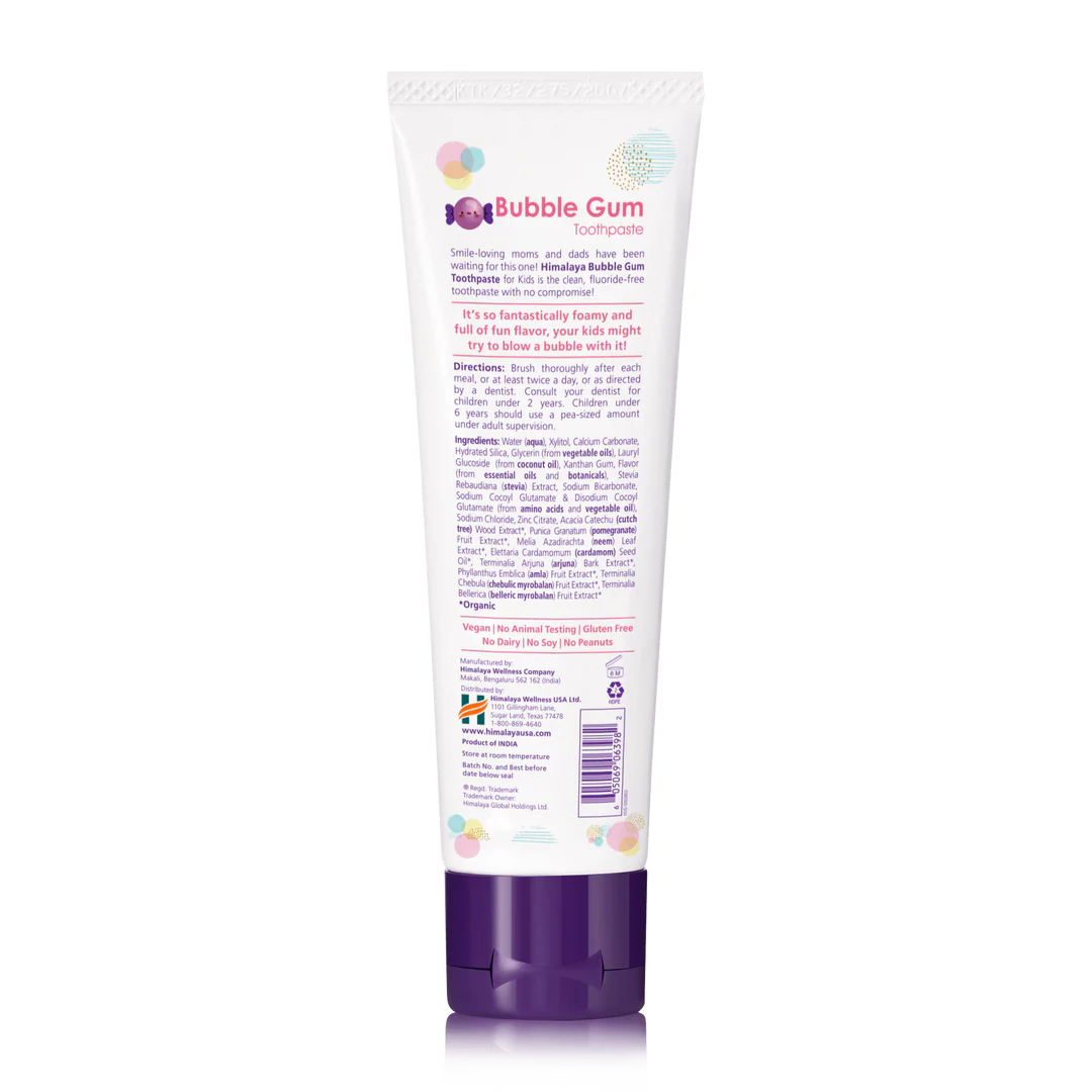 KIDS TOOTHPASTE BUBBLE GUM