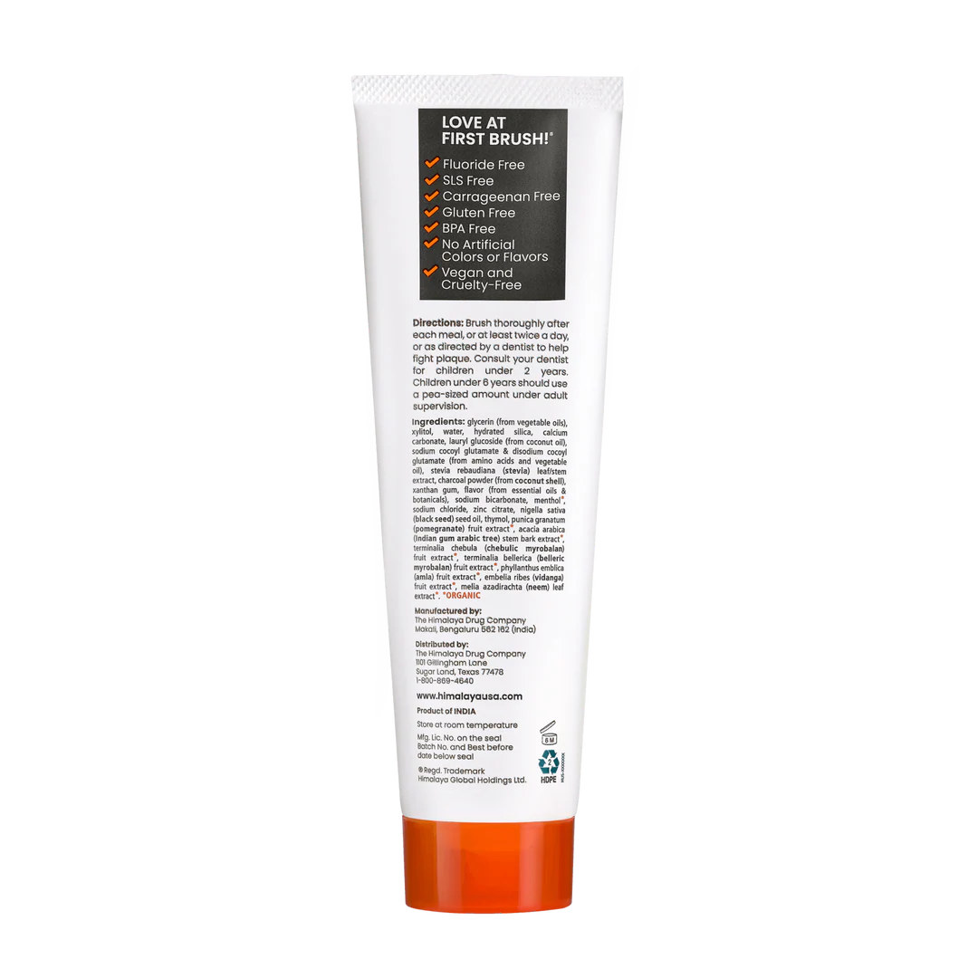 WHCHARCOAL WHITENING TOOTHPASTE