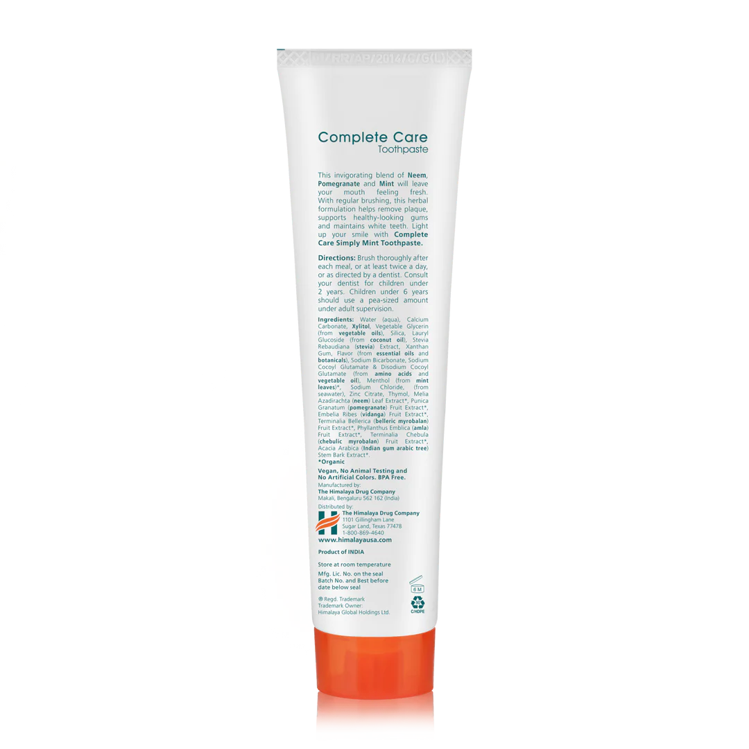 COMPLETE CARE TOOTHPASTE SIMPLY MINT