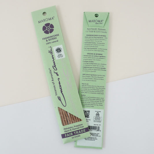 FRANKINCENSE & MYRRH INCENSE STICKS