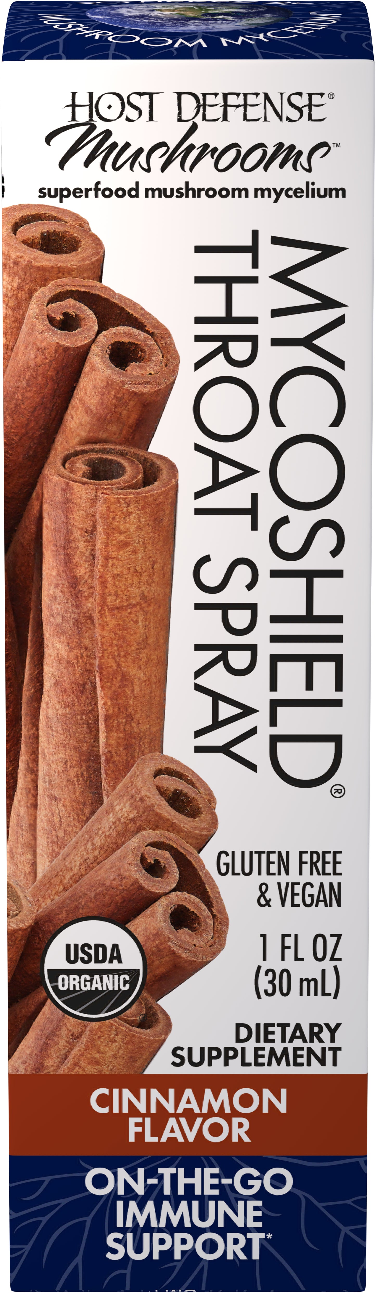 MYCOSHIELD THROAT SPRAY CINNAMON