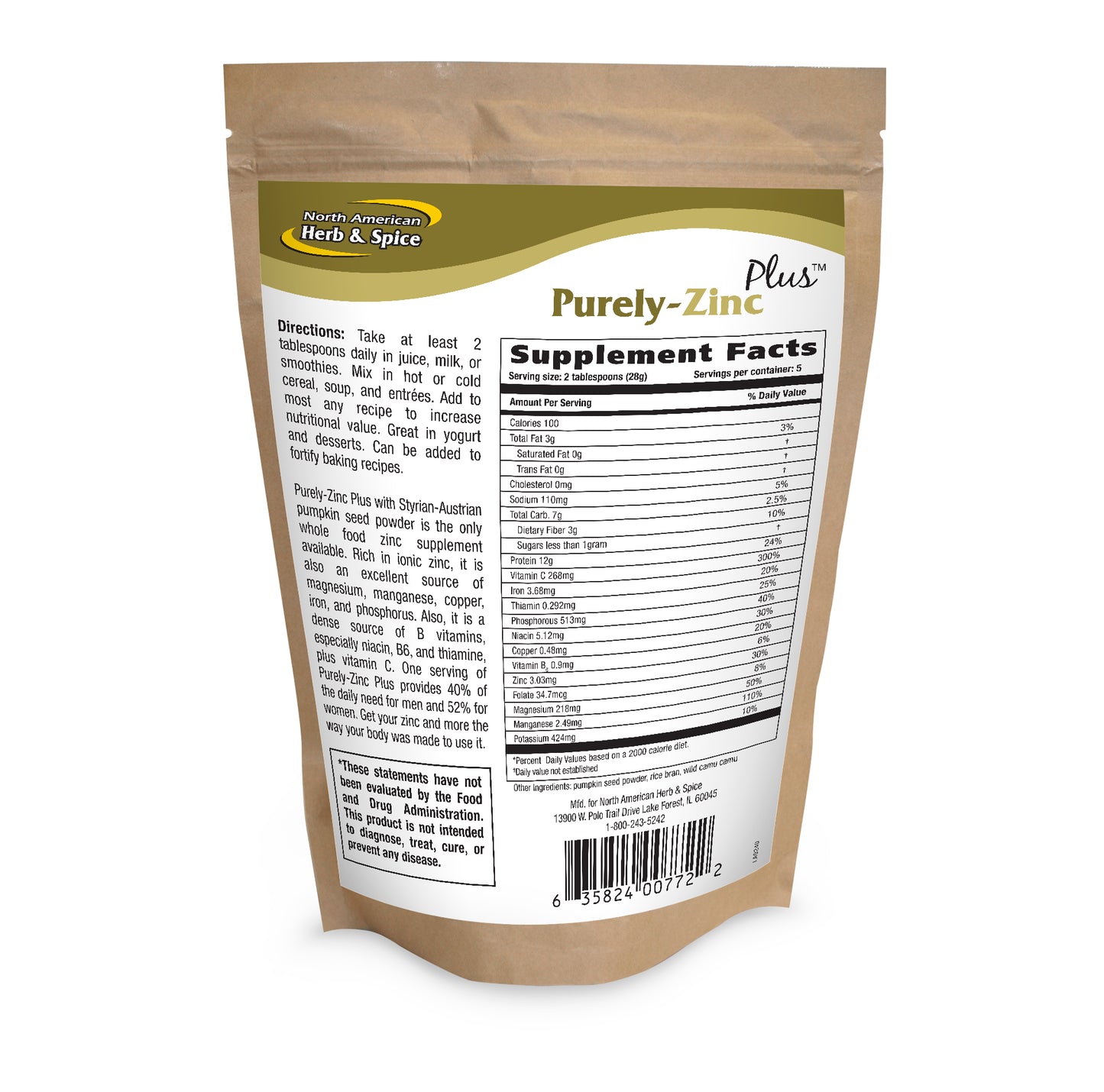PURELY-ZINC PLUS