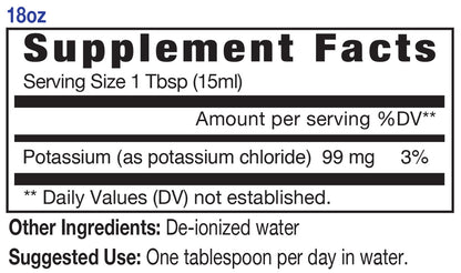 IONIC MINERALS POTASSIUM