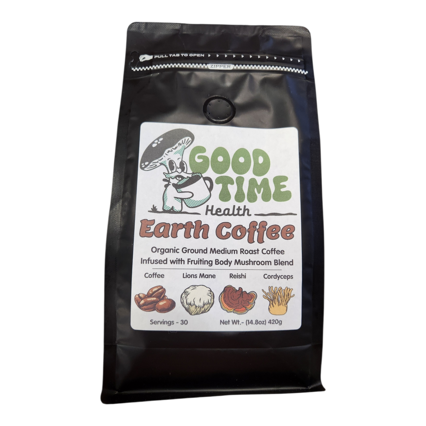 EARTH COFFEE MEDIUM ROAST (30 serving)