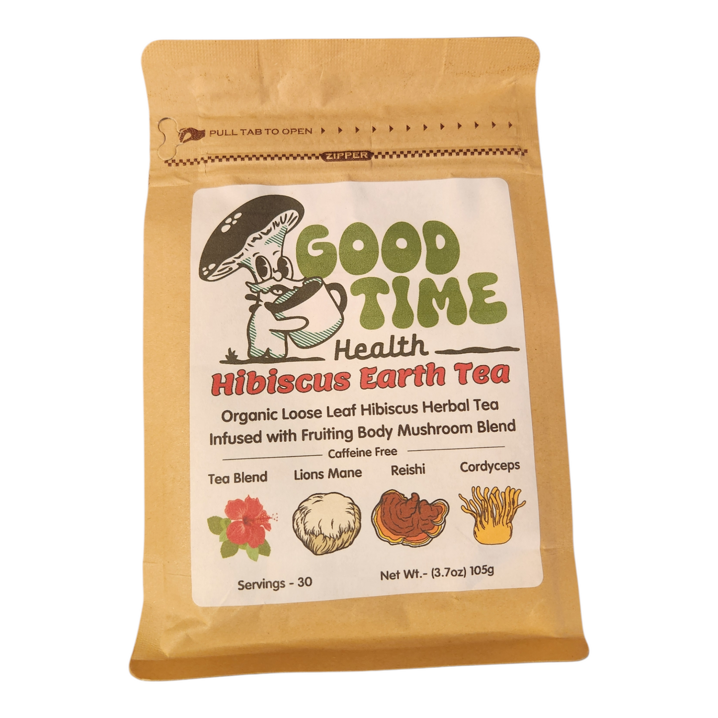 HIBISCUS EARTH TEA (30 serving)