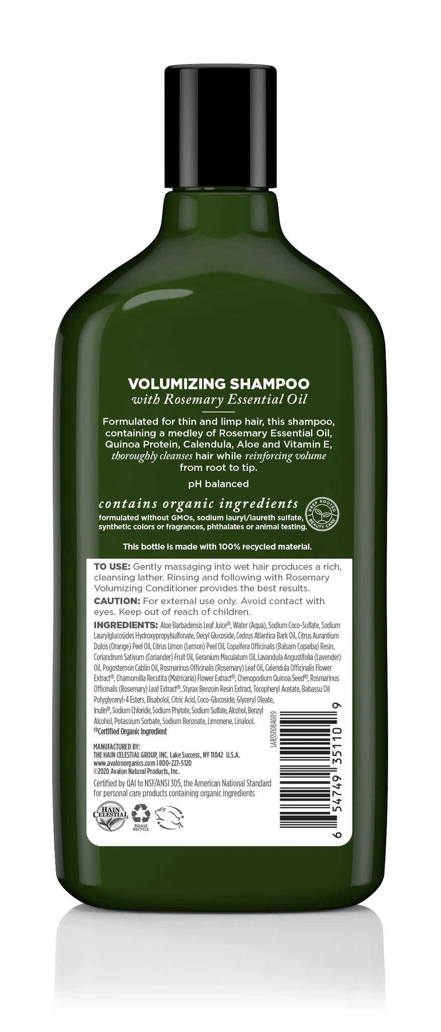 VOLUMIZING ROSEMARY SHAMPOO