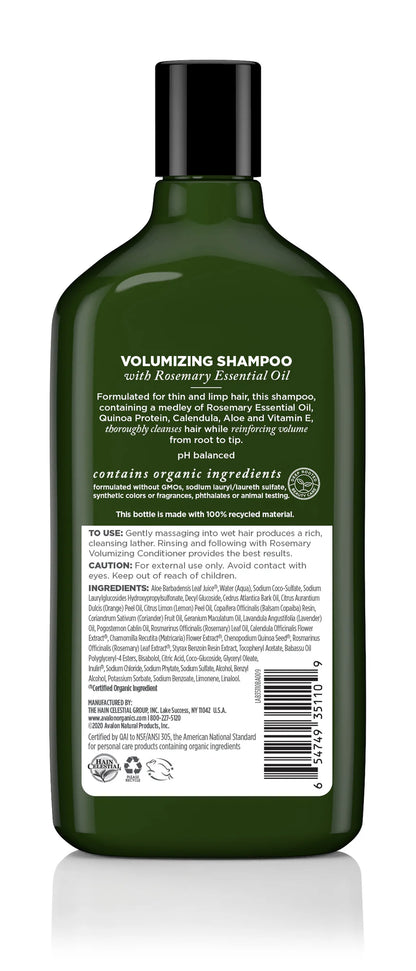 VOLUMIZING ROSEMARY SHAMPOO