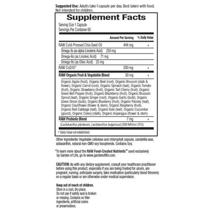 RAW COQ10 200 mg