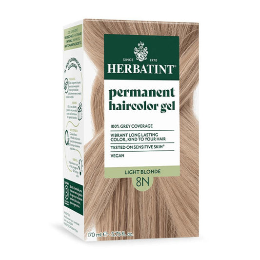 PERMANENT HAIRCOLOR GEL 8N LIGHT BLONDE