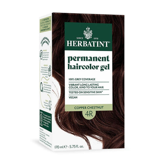 PERMANENT HAIRCOLOR GEL 4R COPPER CHESTNUT