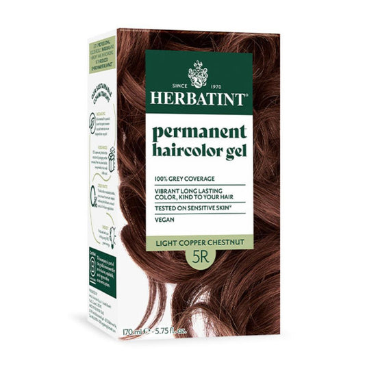 PERMANENT HAIRCOLOR GEL 5R LT COPPER CHESTNUT