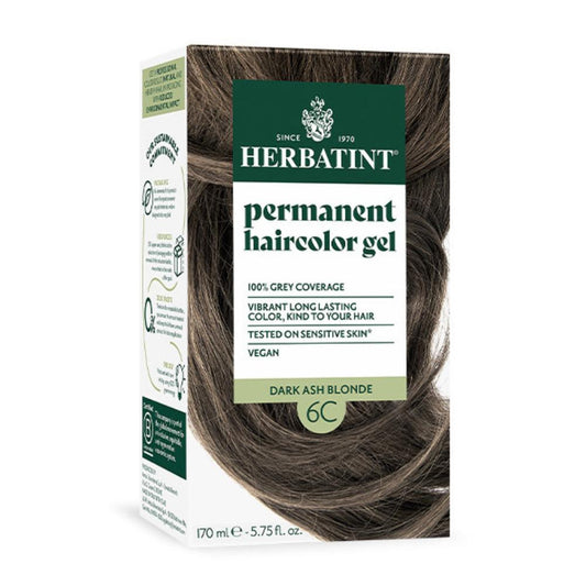 PERMANENT HAIRCOLOR GEL 6C DARK ASH BLONDE