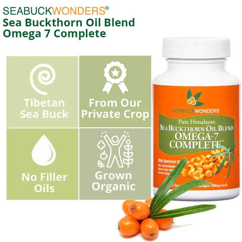 SEA BUCKTHORN OMEGA -7 COMPLETE