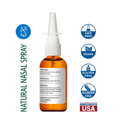 BIO-ACTIVE SILVER NATURAL NASAL SPRAY (1 oz)