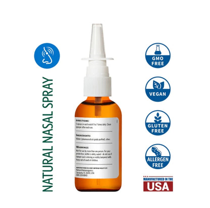 BIO-ACTIVE SILVER NATURAL NASAL SPRAY (2 oz)