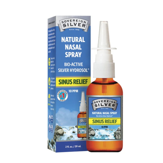 BIO-ACTIVE SILVER NATURAL NASAL SPRAY (2 oz)