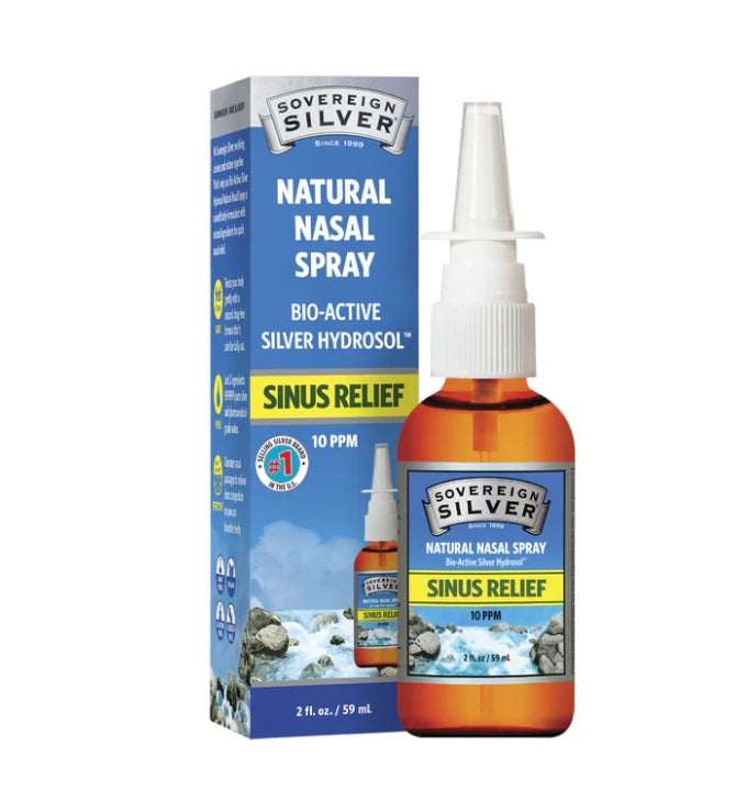 BIO-ACTIVE SILVER NATURAL NASAL SPRAY (2 oz)