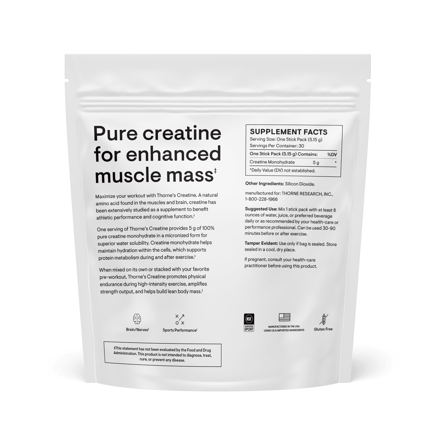 CREATINE POWDER TRAVEL PACKS