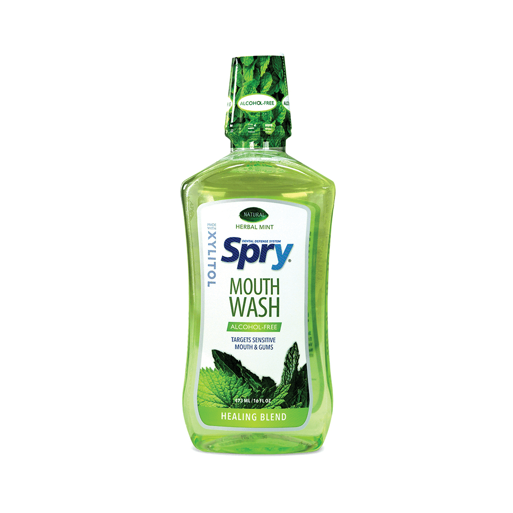 SPRY MOUTH WASH HERBAL MINT