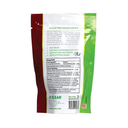 BLACK CHERRY SUGAR-FREE COUGH DROPS