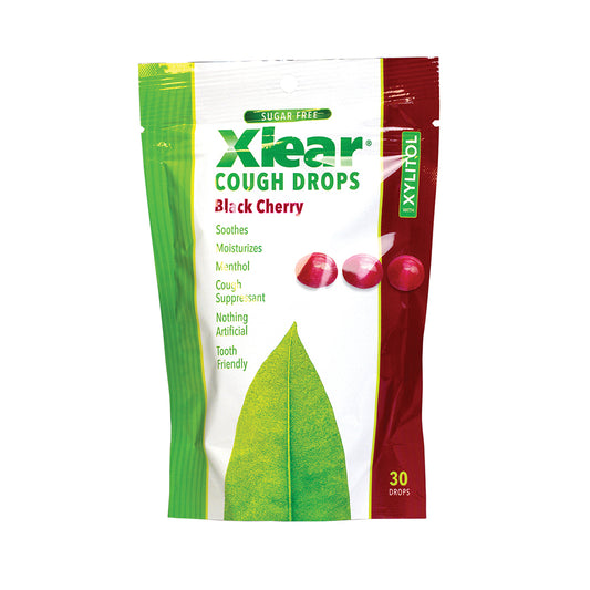 BLACK CHERRY SUGAR-FREE COUGH DROPS