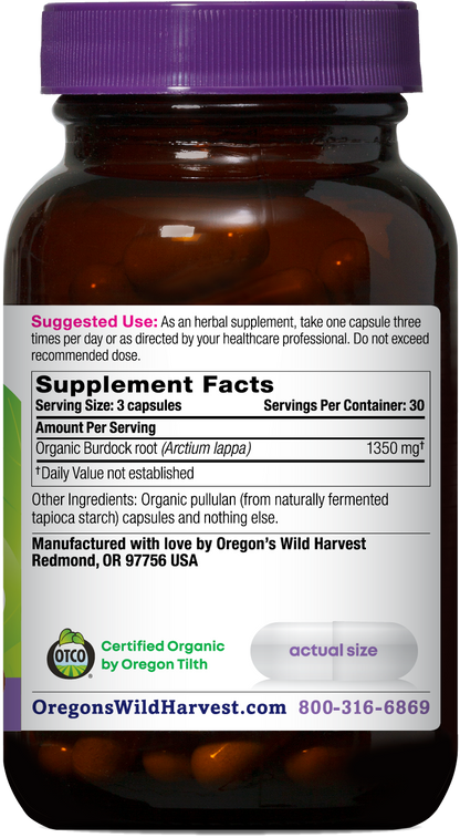 BURDOCK ROOT ORGANIC