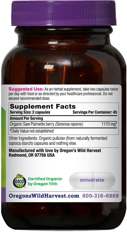 SAW PALMETTO ORGANIC