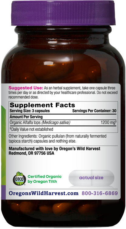 ALFALFA ORGANIC