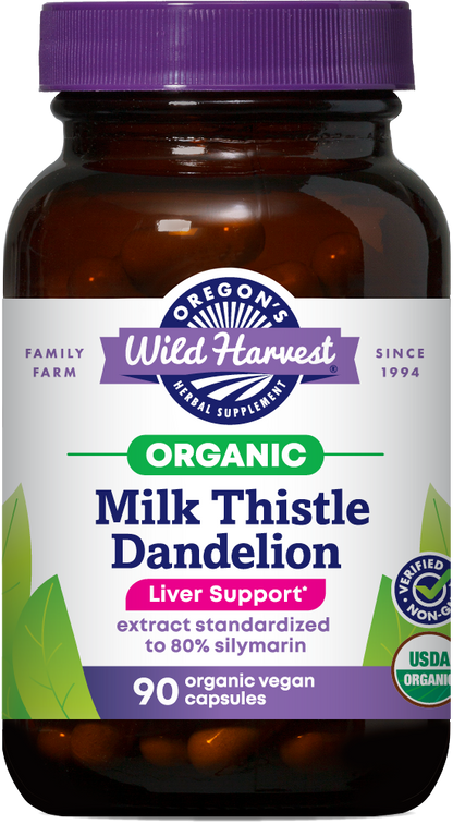 MILK THISTLE + DANDELION ORGANIC