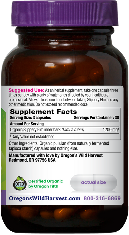 SLIPPERY ELM ORGANIC