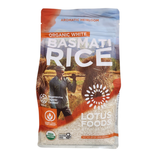 BASMATI RICE ORGANIC WHITE