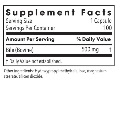 OX BILE 500 mg