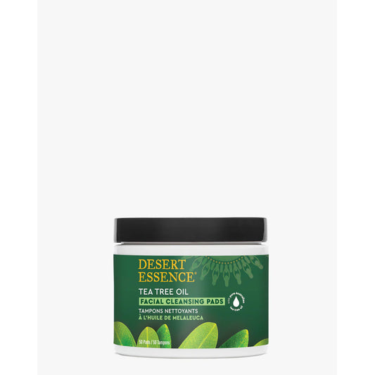 FACIAL CLEANSING PADS TEA TREE OIL