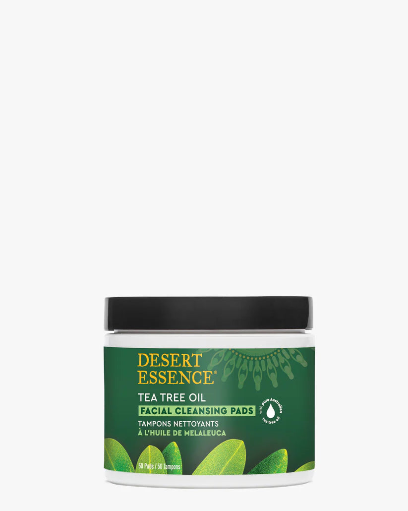 FACIAL CLEANSING PADS TEA TREE OIL