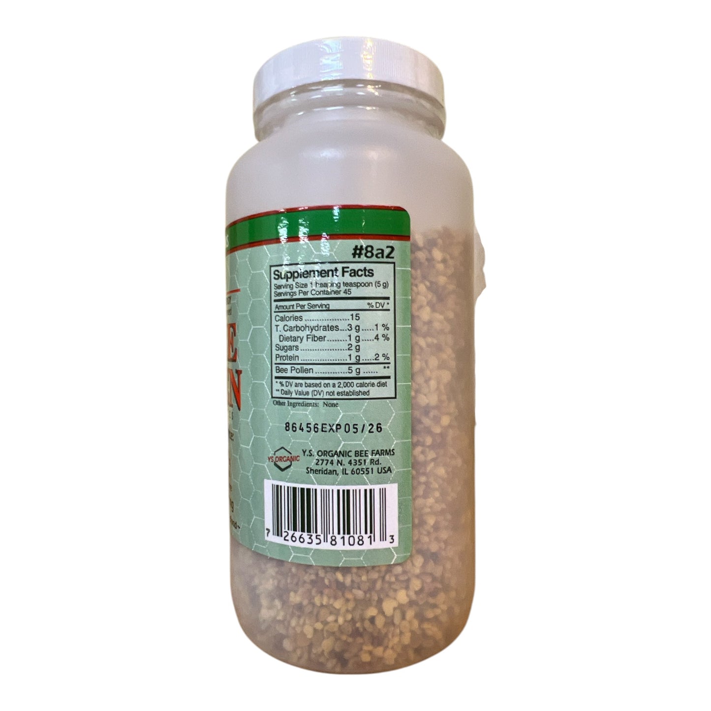 FRESH BEE POLLEN 8A2 (8 oz)
