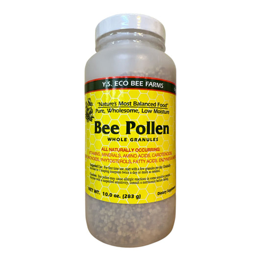 BEE POLLEN WHOLE GRANULES 8B8 (10 oz)