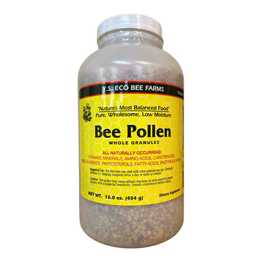 BEE POLLEN WHOLE GRANULES 8B9 (16 oz)