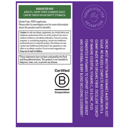 NEW CHAPTER WOMENS MULTIVITAMIN GUMMIES