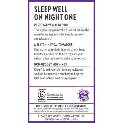 MAGNESIUM + PLANT BASED MELATONIN