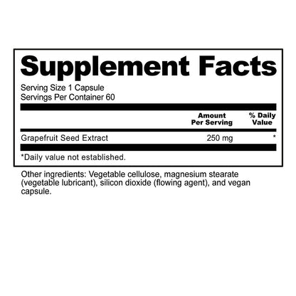 GRAPEFRUIT SEED EXTRACT 250 mg