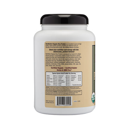 ORGANIC RICE PROTEIN POWDER PLAIN