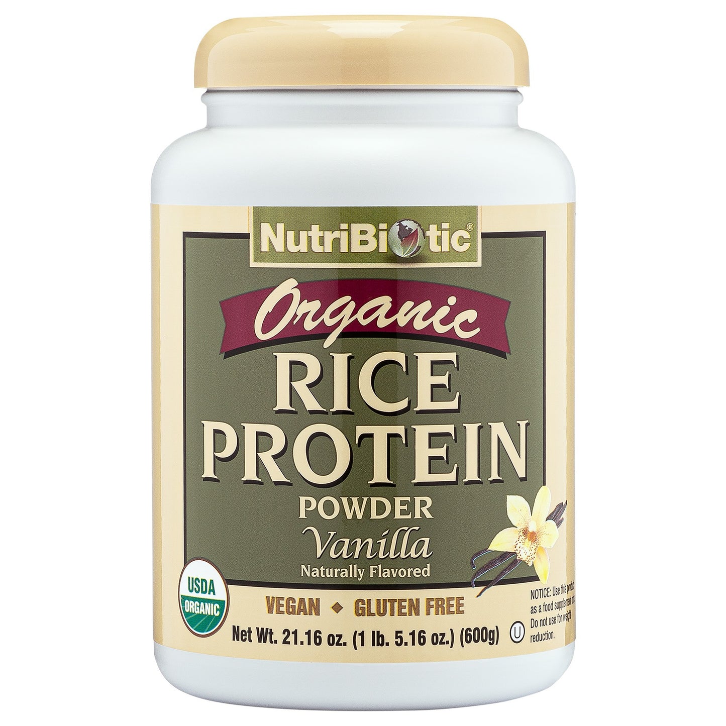 ORGANIC RICE PROTEIN VANILLA