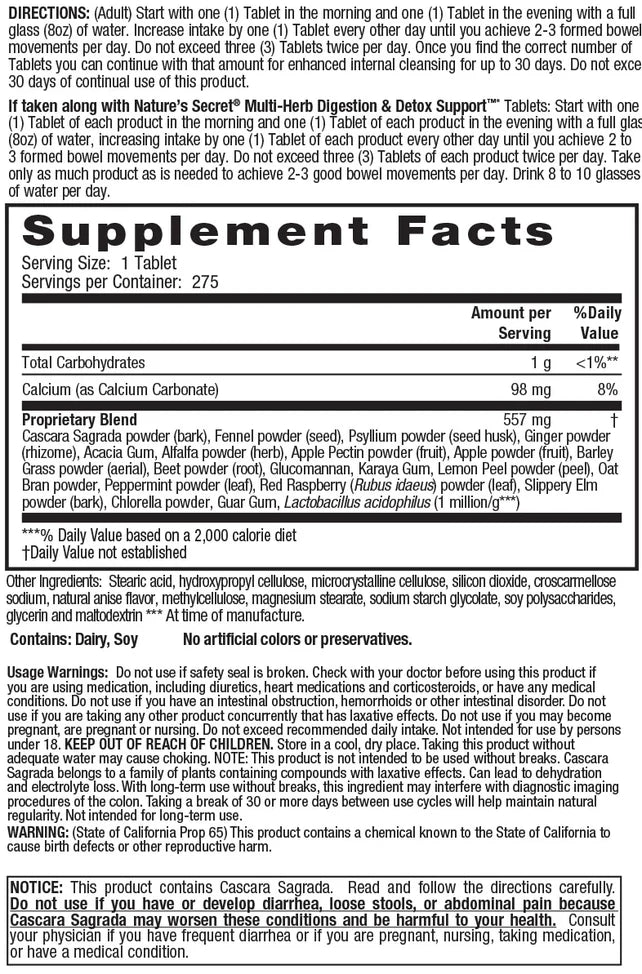 MULTI-HERB COLON CLEANSE