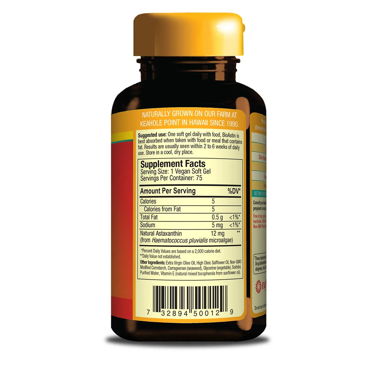BIOASTIN HAWAIIAN ASTAXANTHIN VEGAN