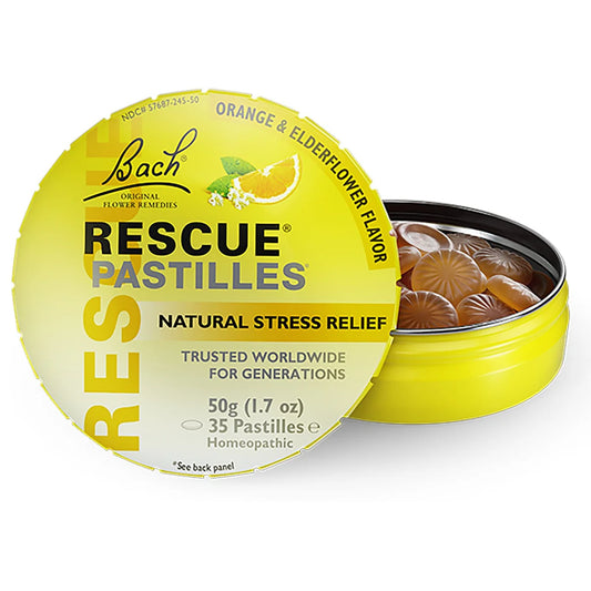RESCUE PASTILLES ORANGE & ELDERFLOWER