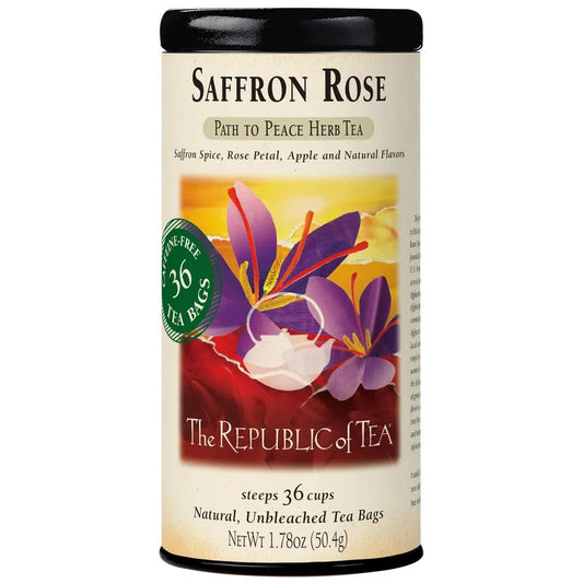 SAFFRON ROSE HERBAL TEA