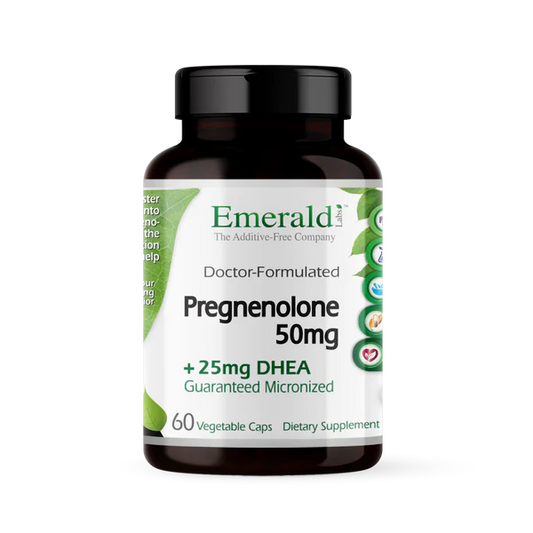 PREGNENOLONE 25 mg + DHEA 12.5 mg