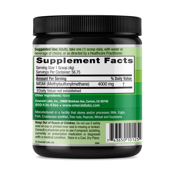 MSM POWDER 4000 mg